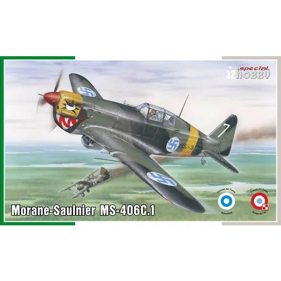 Special Hobby SH32019 1/32 Morane-Saulnier MS-406C.1 "Hi-Tech"