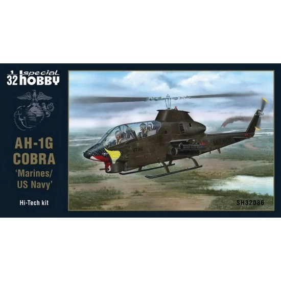 Special Hobby SH32086 1/32 AH-1G Cobra Marines Hi-Tech Kit