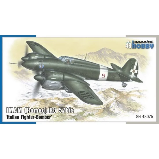 Special Hobby 48075 1/48 Italian IMAM (Romeo) Ro-57bis Fighter Bomber