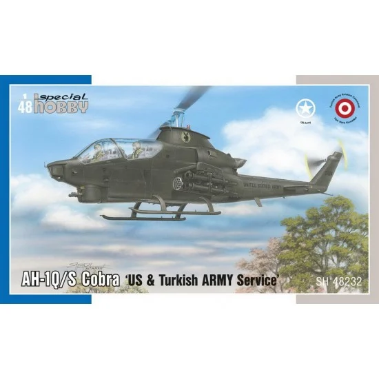 Special Hobby SH48232 1/48 Bell AH-1Q/S Cobra 'US & Turkish Army Service'
