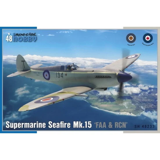 Special Hobby SH48233 1/48 Supermarine Seafire Mk.XV 'FAA & RCN Service' - Model Planes