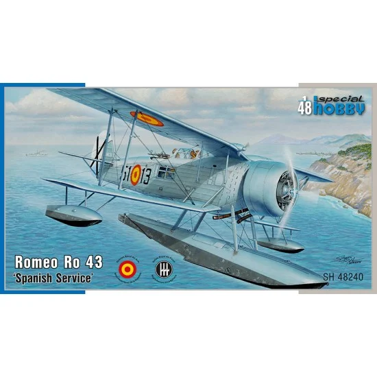 Special Hobby SH48240 1/48 IMAM Romeo Ro 43 Spanish Service Reconnaissance - Model Planes