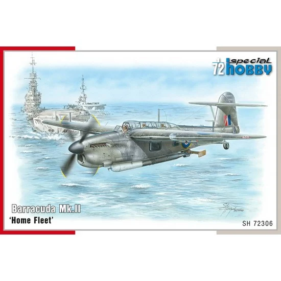 Special Hobby SH72306 1/72 WWII British Fairey Barracuda Mk.II "Home Fleet" - Model Planes