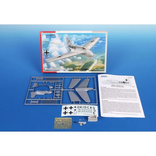 Special Hobby SH72334 1/72 WWII German Messerschmitt Me 163A - Model Planes