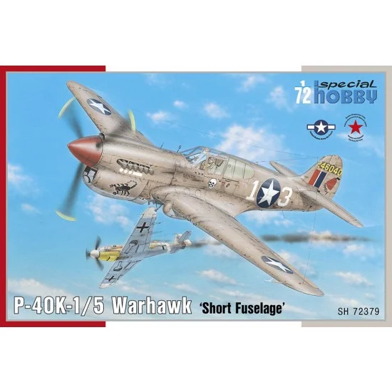 Special Hobby SH72379 1/72 WWII US P-40K-1/5 Warhawk "Short Tail"