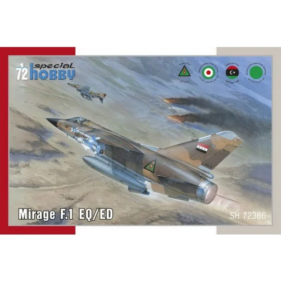 Special Hobby SH72386 1/72 French Mirage F.1 EQ/ED - Model Planes