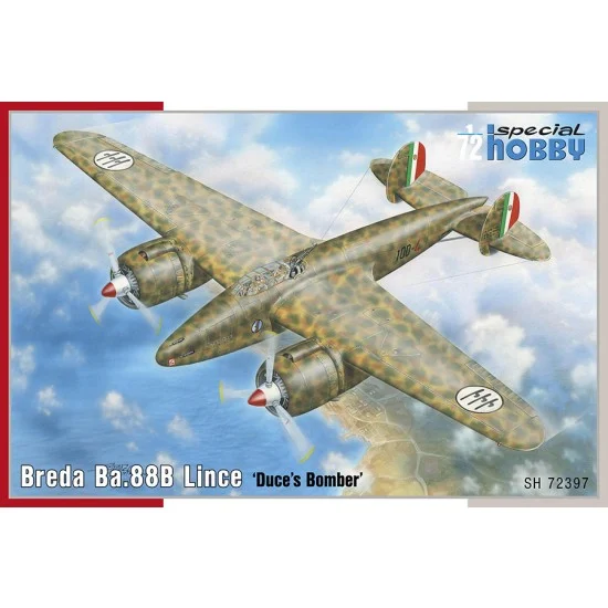 Special Hobby SH72397 1/72 WWII Italian Breda Ba.88B Lince - Model Planes