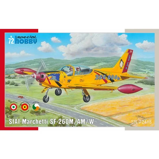 Special Hobby SH72418 1/72 Modern SIAI-Marchetti SF-260M/AM/W