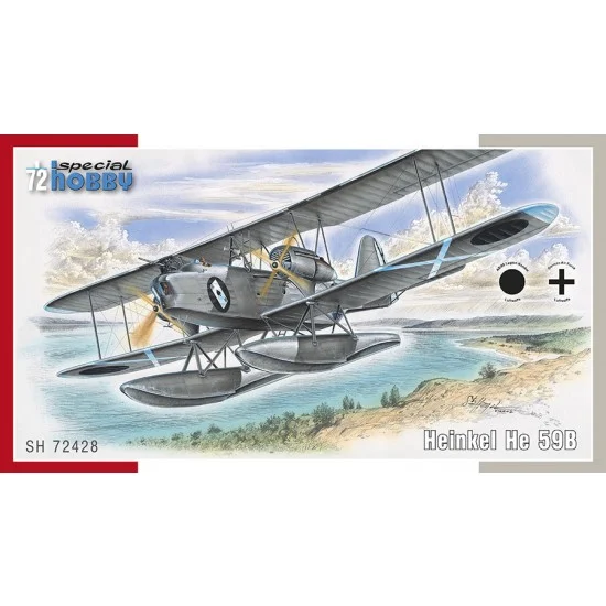 Special Hobby SH72428 1/72 Heinkel He 59B Torpedo Bomber - Model Planes