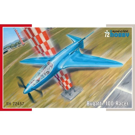 Special Hobby SH72457 1/72 pre-WWII Bugatti 100P French Racer Plane in service of France