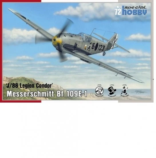 Special Hobby SH72459 1/72 Pre-WWII Germany/Spain Messerschmitt Bf 109E-1 Legion Kondor