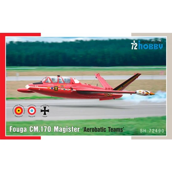 Special Hobby SH72490 1/72 Fouga CM.170 Magister 'Aerobatic Teams' - Model Planes