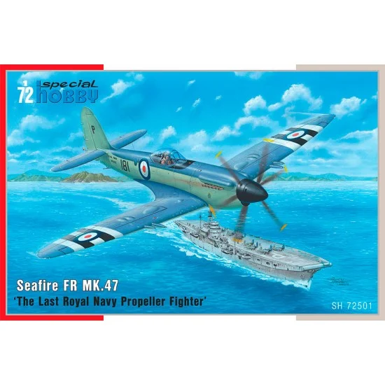 Special Hobby SH72501 1/72 Seafire FR MK.47 'The Last Royal Navy Propeller Fighter' - Model Planes