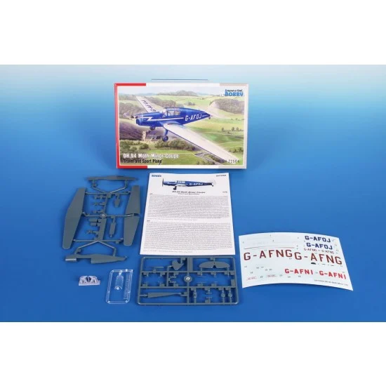 Special Hobby SH72504 1/72 WWII British DH.94 Moth Minor Coupe 'Travel and Sport Plane' - Model Planes