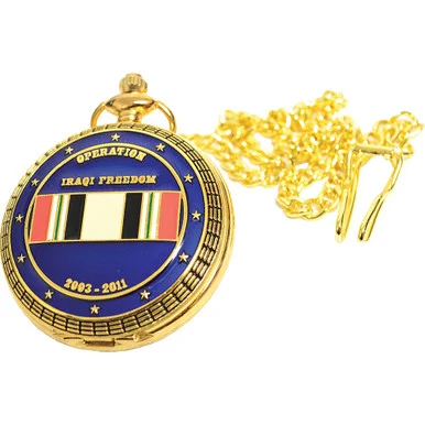 Iraqi Freedom Pocket Watch - Sigma Impex, Inc.