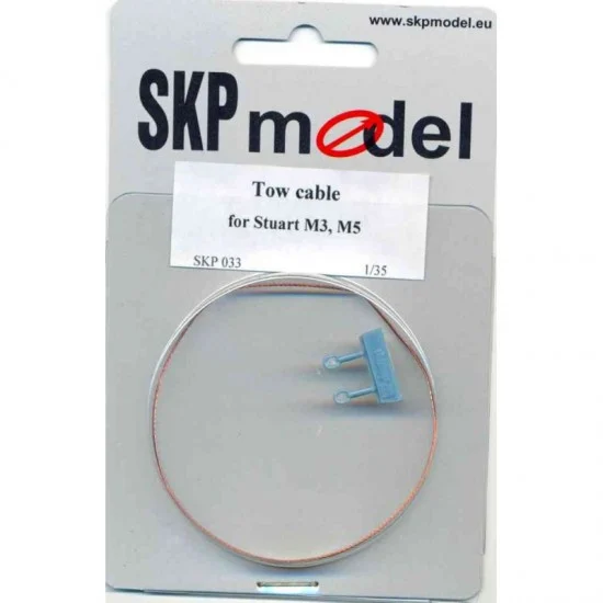 SKP Model 033 Tow Cable for 1/35 Stuart M3, M5 - Military Vehicles & Tanks