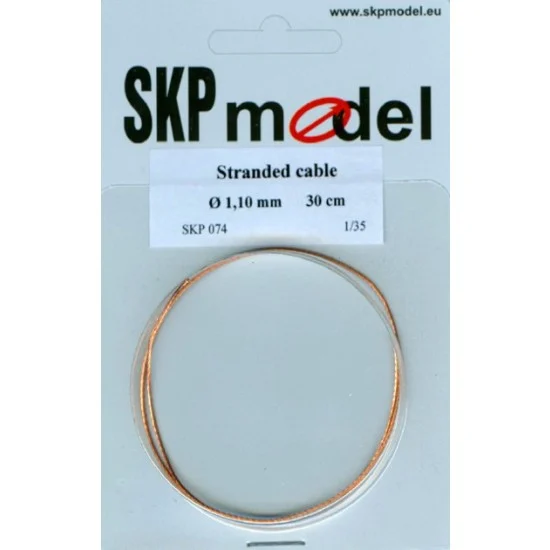 SKP Model 074 Stranded Cable (Diameter:1.1mm, 30cm) for 1/35 Scale - Military Vehicles & Tanks