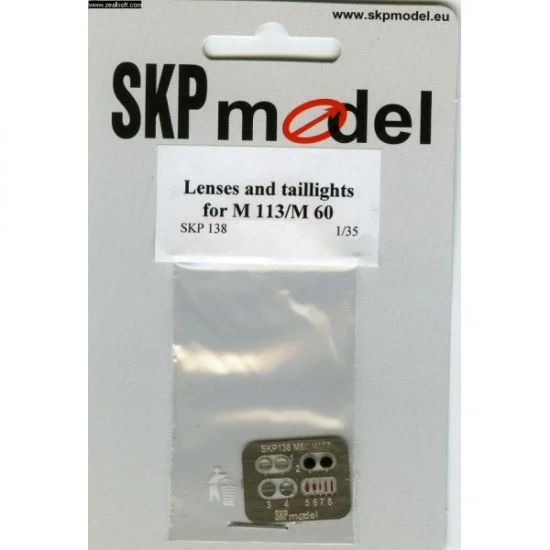 SKP Model 138 1/35 Lenses and Taillights for M113/M60 kit - Military Vehicles & Tanks