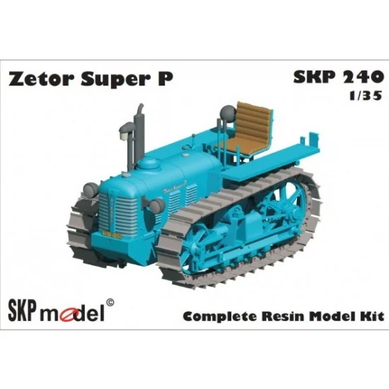 SKP Model 240 1/35 Zetor Super P (complete resin kit) - Military Vehicles & Tanks