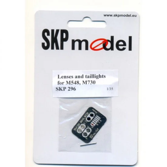 SKP Model 296 1/35 M548/M730 Lenses and Taillights - Military Vehicles & Tanks