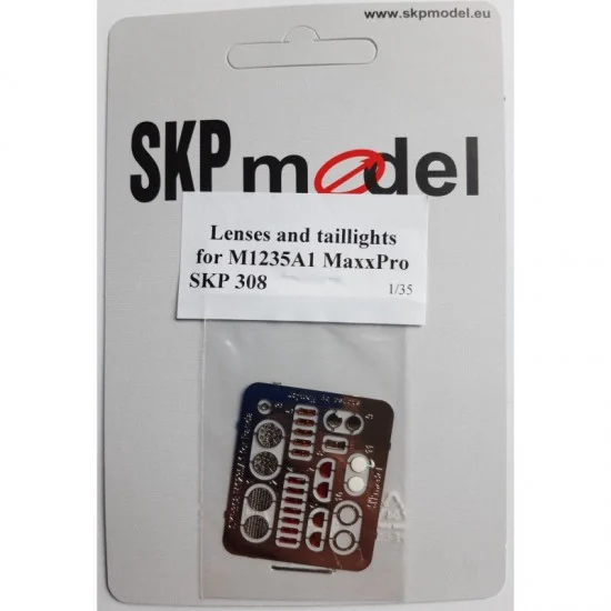 SKP Model 308 1/35 M1235A1 Maxxpro Dash Dxm Lenses & Taillights for Panda Hobby kits - Military Vehicles & Tanks