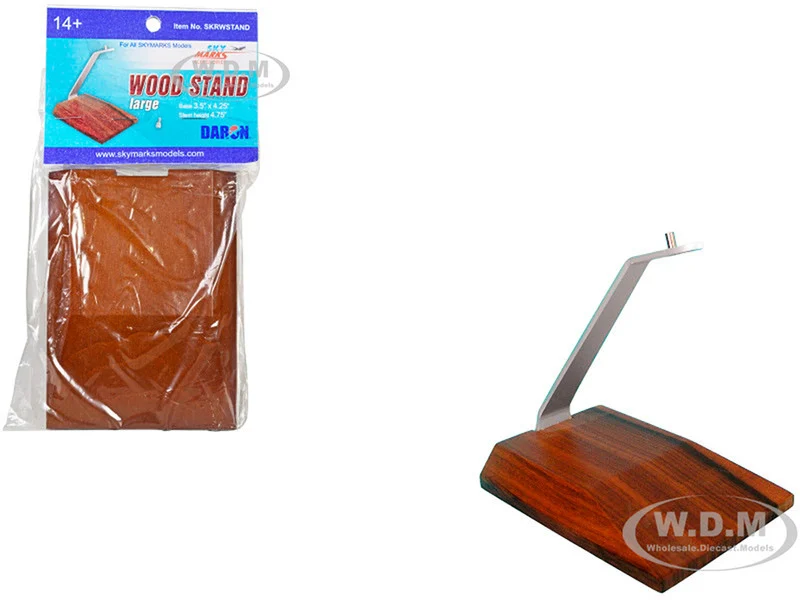 Large Wood Stand for "Skymarks" All Scale Models by Skymarks - Accessories