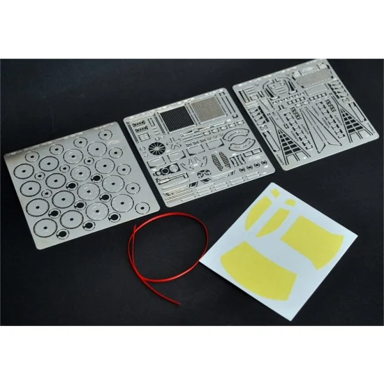 ScaleLab 24 02-024 1/24 Audi R8 LMS GT3 PE and Mask sheet for NUNU kit