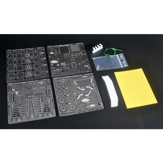 ScaleLab 24 02-036 1/24 Audi R8 LMS EVO II PE and Mask sheet for NUNU kit