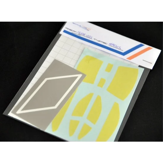 ScaleLab 24 04-001A 1/24 BMW M6 GT3 Window Mask sheet