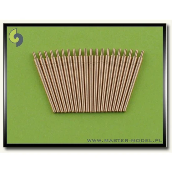 Master Models SM-350-017 1/350 USN 5in/38 12.7 cm Mark 12 Barrels without Blastbags 20pcs