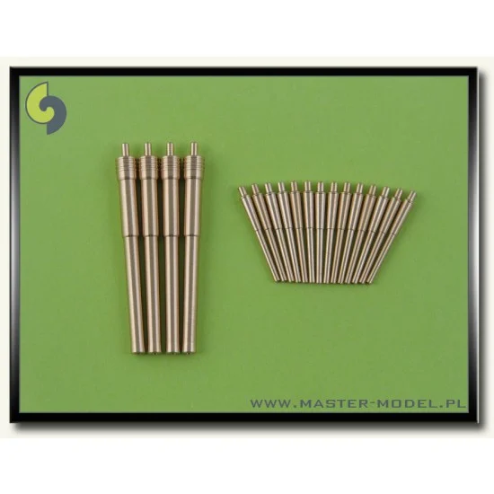 Master Models SM-350-022 1/350 IJN Mikasa Armament -30.5cm (4pcs), 15.2cm (14pcs) Barrels
