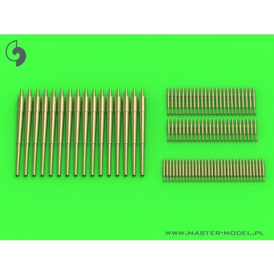 Master Models SM-350-096 1/350 HMS Ark Royal Armament Barrels:4.5"(16pcs),40mm POM-POM(48pcs),Vickers .50cal(32pcs)