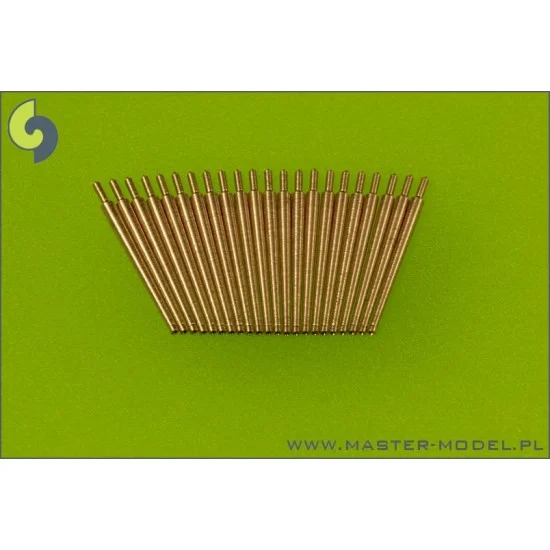 Master Models SM-700-039 1/700 USN 5in/51 (12.7cm) Barrels (22pcs) for USS Arizona model & other USN Warships