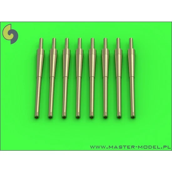 Master Models SM-700-042 1/700 British 4.7"/45(120mm) QF Marks IX & XII Barrels(8pcs) for British Destroyer Classes
