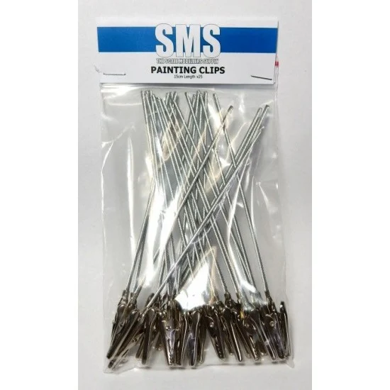 The Scale Modellers Supply ACC02 Painting Clips (15cm, 25pcs) - Hobby Tools & Supplies
