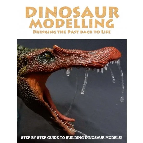The Scale Modellers Supply BK01 Dinosaur Modelling - Bringing the Past Back to Life (Over 96 Pages, English)