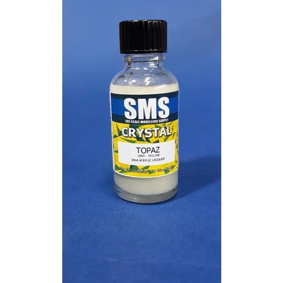 The Scale Modellers Supply CR05 Acrylic Lacquer Paint - Crystal #Topaz (30ml)