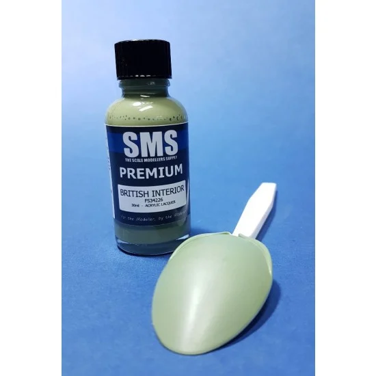 The Scale Modellers Supply PL100 Acrylic Lacquer Paint - Premium #British Interior (30ml)
