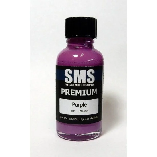 The Scale Modellers Supply PL11 Acrylic Lacquer Paint - Premium #Purple (30ml)