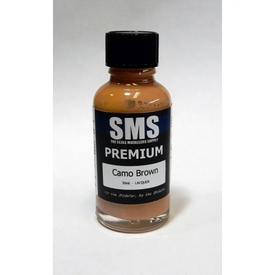 The Scale Modellers Supply PL32 Acrylic Lacquer Paint - Premium #Camo Brown (30ml)
