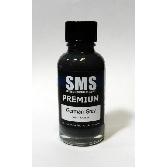 The Scale Modellers Supply PL38 Acrylic Lacquer Paint - Premium #German Grey (30ml)