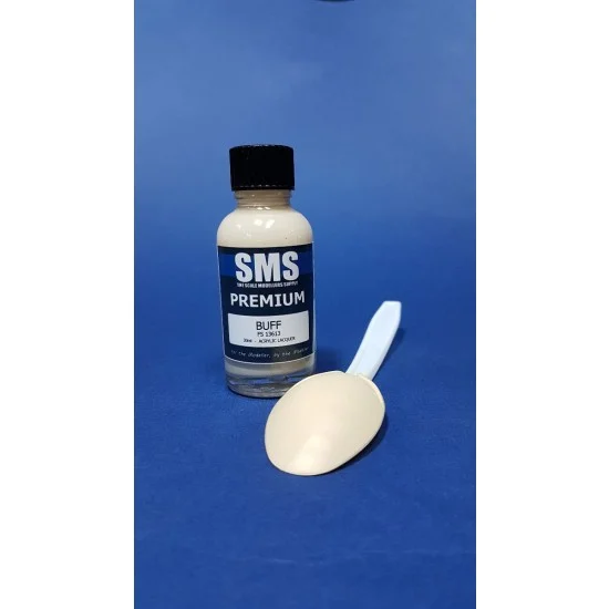 The Scale Modellers Supply PL66 Acrylic Lacquer Paint - Premium #Buff (30ml)