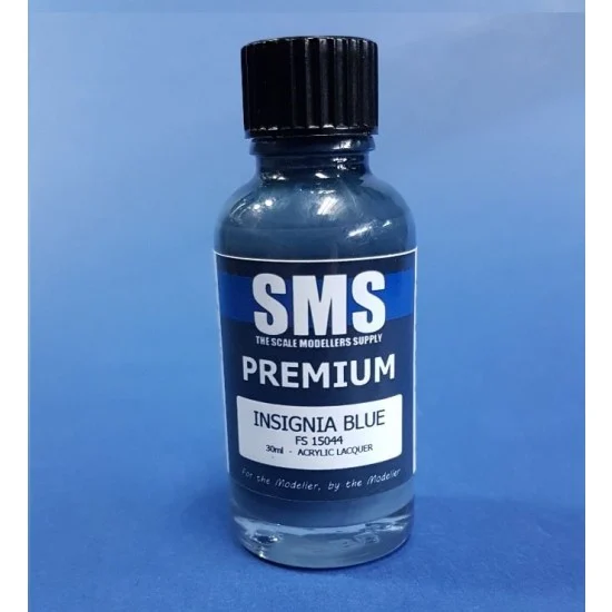 The Scale Modellers Supply PL71 Acrylic Lacquer Paint - Premium Insignia Blue (30ml)