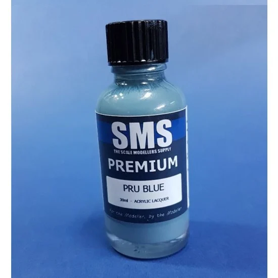 The Scale Modellers Supply PL73 Acrylic Lacquer Paint - Premium PRU Blue (30ml)