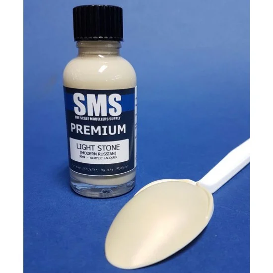 The Scale Modellers Supply PL91 Acrylic Lacquer Paint - Premium #Light Stone (30ml)
