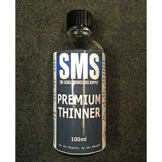 The Scale Modellers Supply PLT01 Premium Thinner (100ml) - Hobby & Model Paints