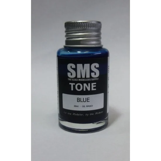 The Scale Modellers Supply TNE02 Oil Based Paint - Tone Filter #Blue (30ml)