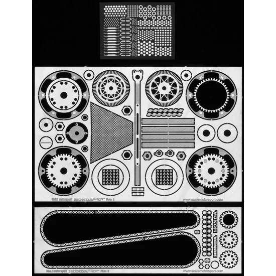 Scale Motorsport 4235 1/12 Honda RC211V 03' Detail (Photoetch) Set for Tamiya kit #14095 - Model Cars