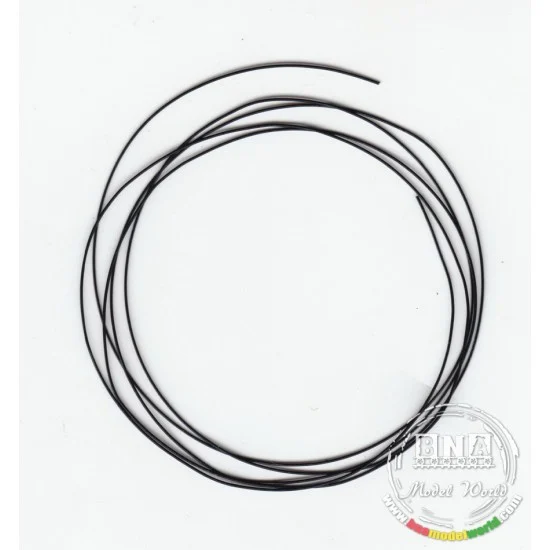 Scale Motorsport 6001 1/24th-1/25th Black Spark Plug & Heater Hose Wire
