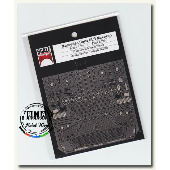 Scale Motorsport 8020 1/24 Mercedes Benz SLR McLaren Photoetch Set for Tamiya #24290 - Model Cars